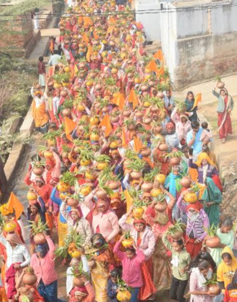 द्वारीखाल के पुल्यासू गांव में धूमधाम से मनाया गया श्रीराम प्राण प्रतिष्ठा महोत्सव