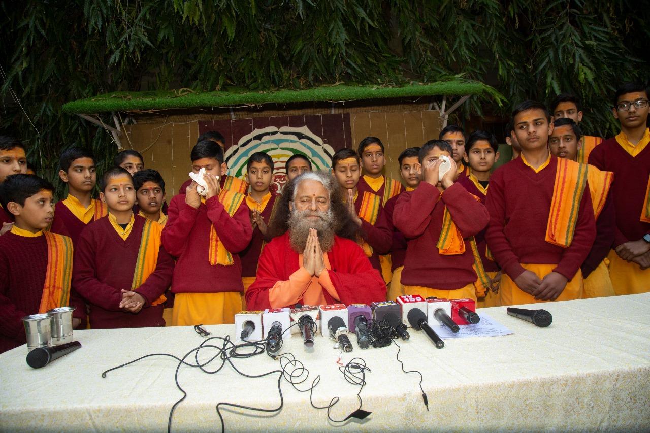 Ucc पर पत्रकार वार्ता में क्या बोले चिदानंद सरस्वती?