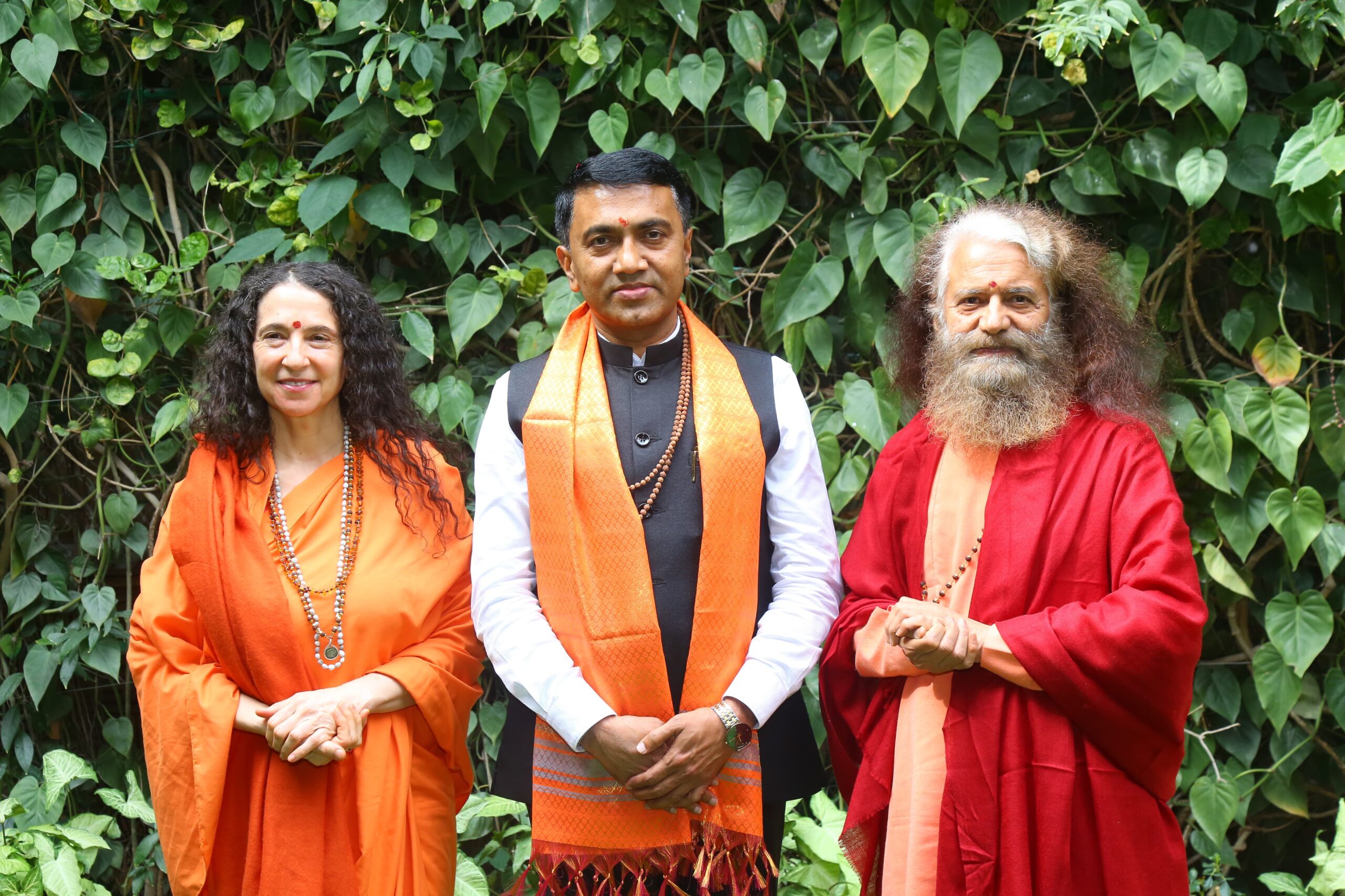 गोवा के मुख्यमंत्री प्रमोद सावंत आए परमार्थ निकेतन