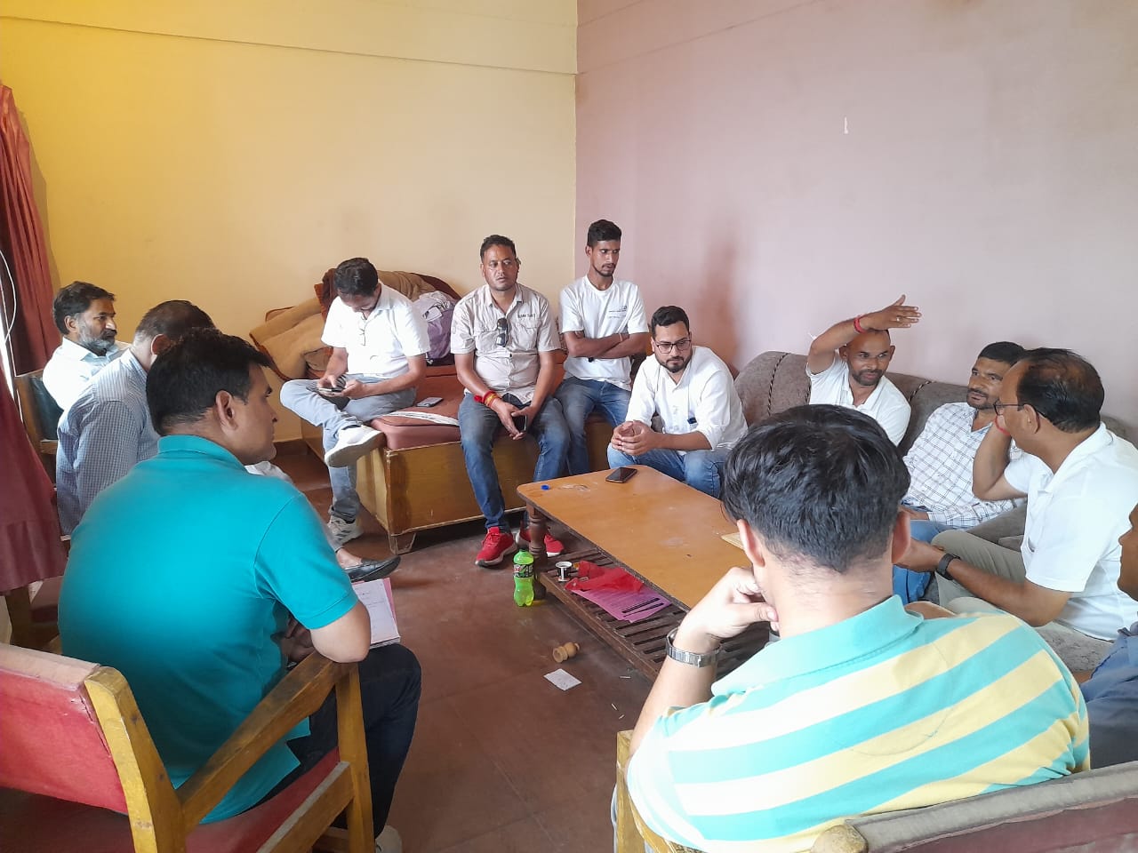 गैरसैण 01 सितम्बर को स्वाभिमान महारैली के लिए चल रहा जनसंपर्क अभियान