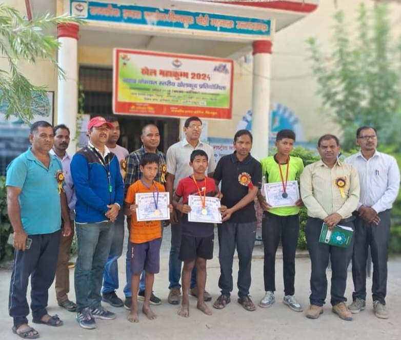 रा.इ.कॉ. किनसुर में आज दो दिवसीय न्याय पंचायत स्तरीय खेलों का समापन हुआ