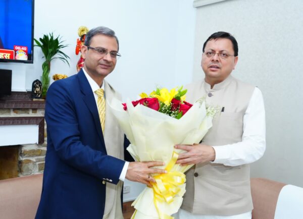मुख्यमंत्री श्री पुष्कर सिंह धामी से आरबीआई गवर्नर श्री संजय मल्होत्रा ने की शिष्टाचार भेंट*