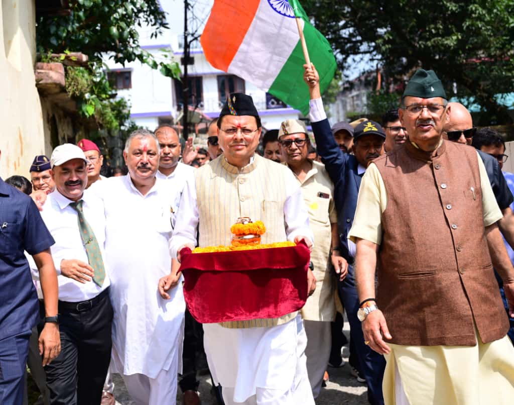 शहीद सम्मान यात्रा उन अमर बलिदानियों को समर्पित है, जिनकी शौर्यगाथा और बलिदान सदैव हमें प्रेरणा देते* *रहेंगे- मुख्यमंत्री*