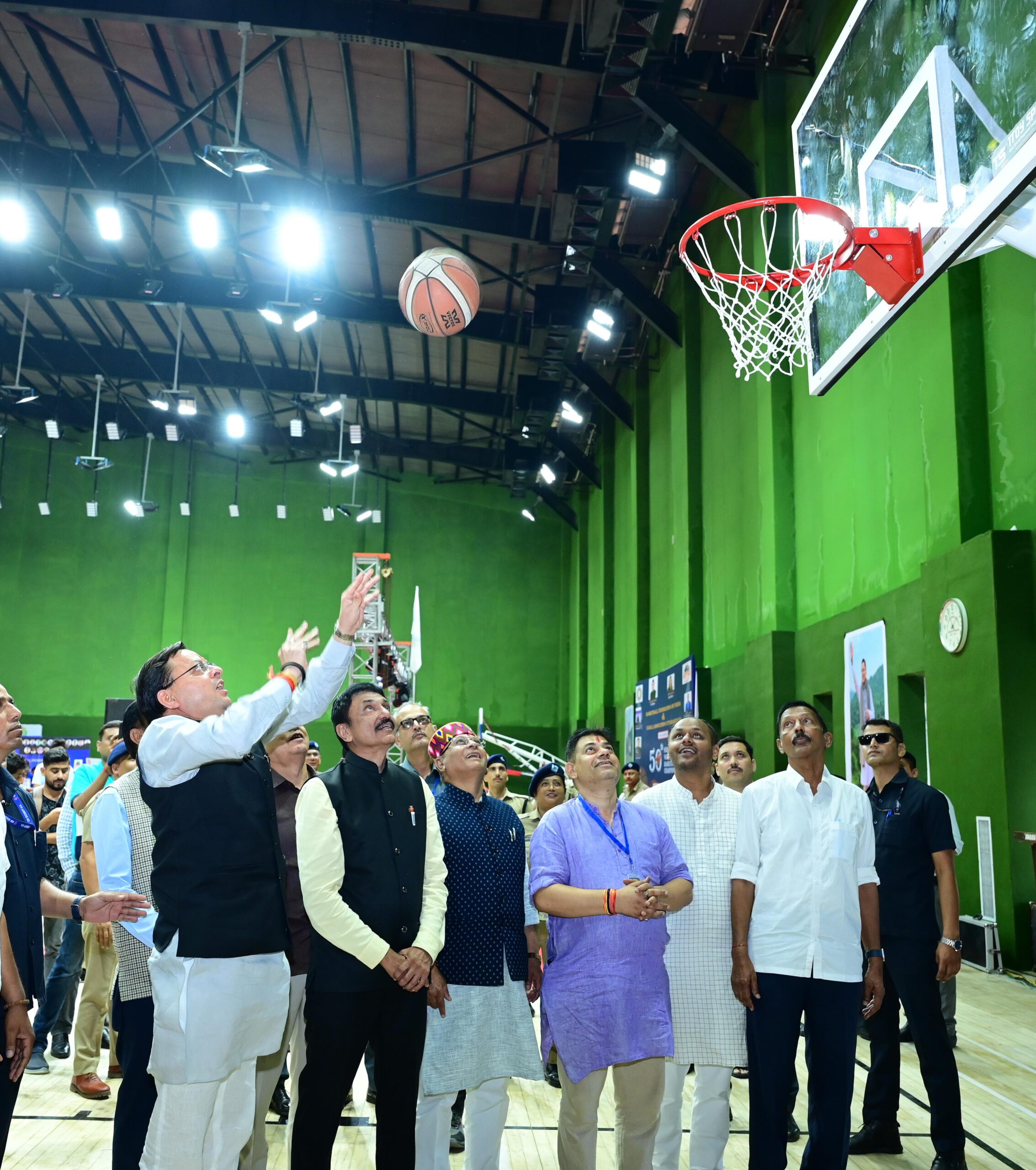 50 वीं सब-जूनियर राष्ट्रीय बास्केटबॉल चैंपियनशिप का मुख्यमंत्री ने किया शुभारंभ*