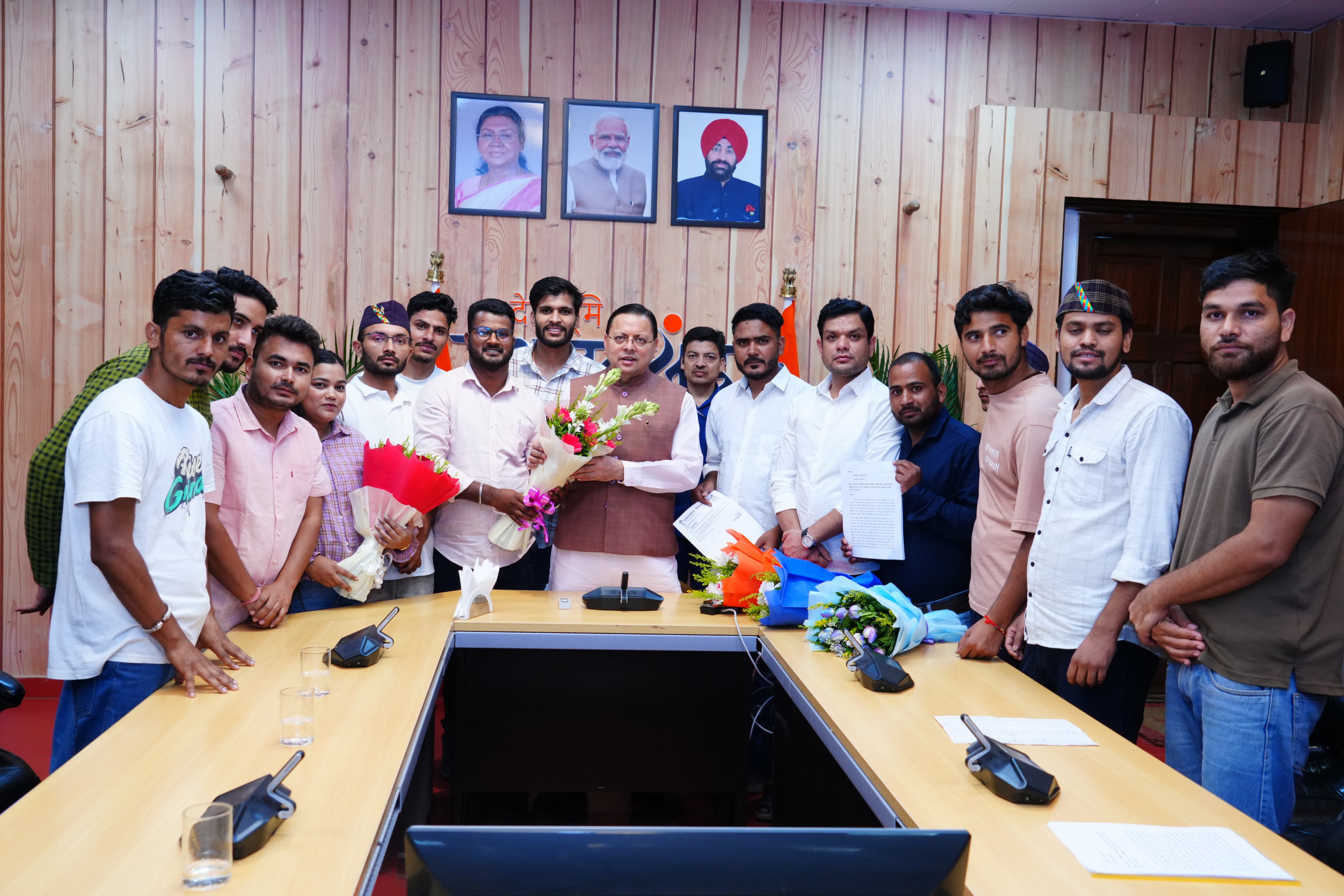 युवाओं की मेहनत और प्रतिभा के साथ किसी भी प्रकार का अन्याय नहीं होने देंगे: मुख्यमंत्री*