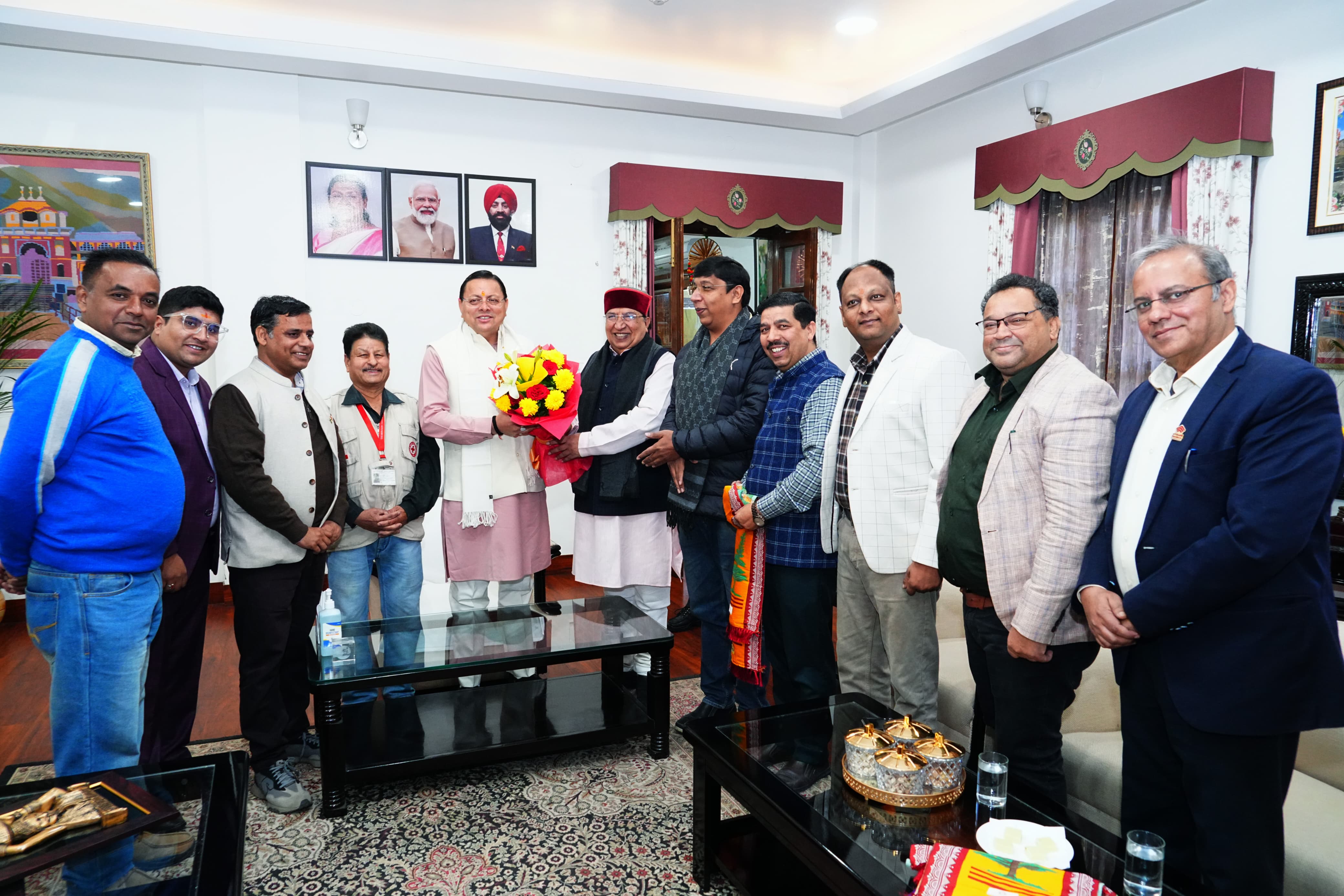 पीआरएसआई डेलीगेशन ने मुख्यमंत्री से की शिष्टाचार भेंट, देहरादून में आयोजित होने वाले राष्ट्रीय अधिवेशन के लिए दिया आमंत्रण*