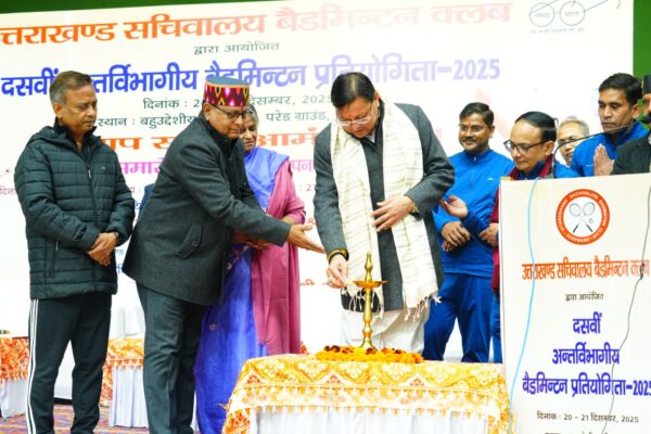 *खेलों से अनुशासन, स्वास्थ्य और तनावमुक्त जीवन: मुख्यमंत्री धामी*