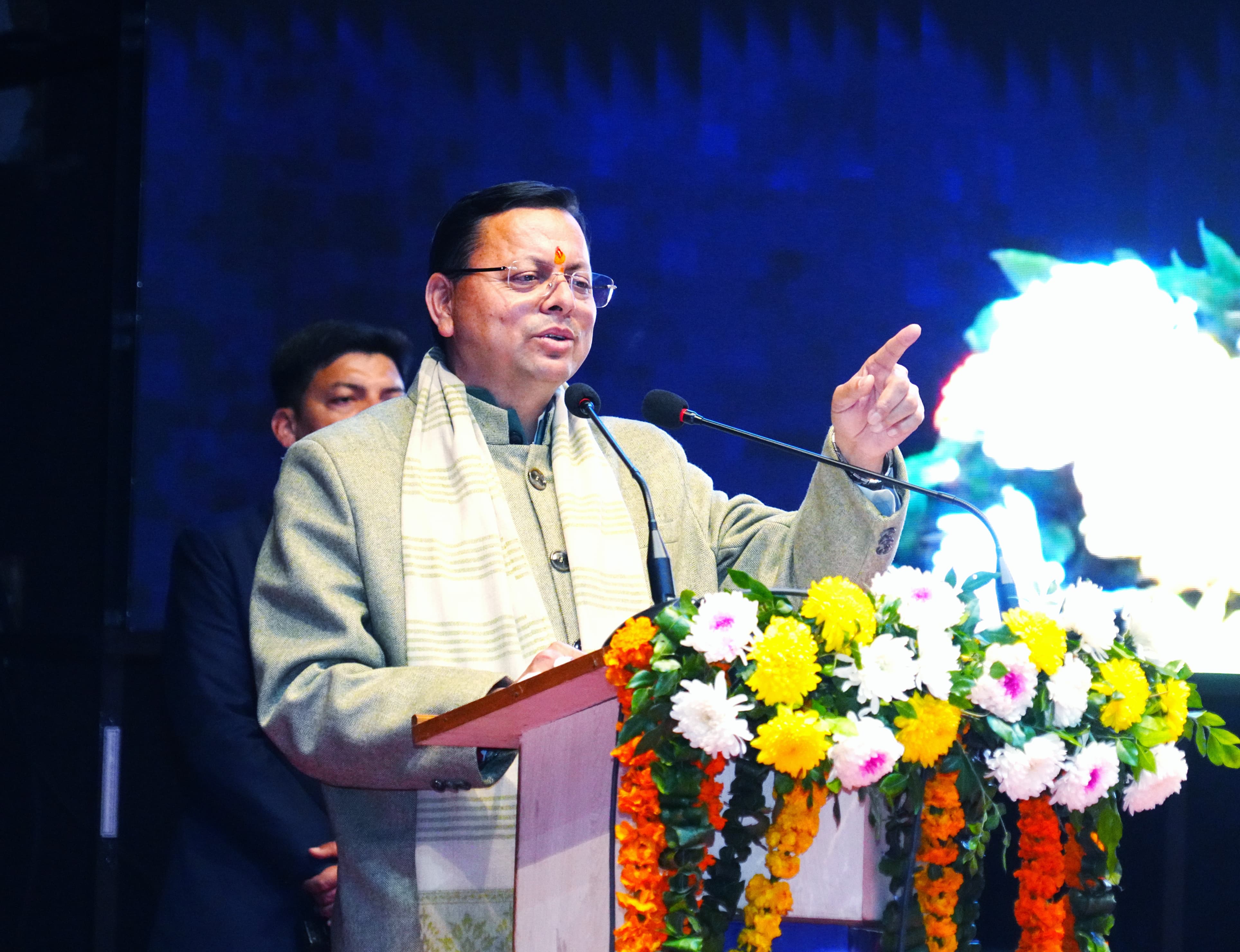 देहरादून में आयोजित ‘शी फॉर स्टेम उत्तराखण्ड’ विषय पर आयोजित कार्याशाला में पहुंचे सीएम धामी*