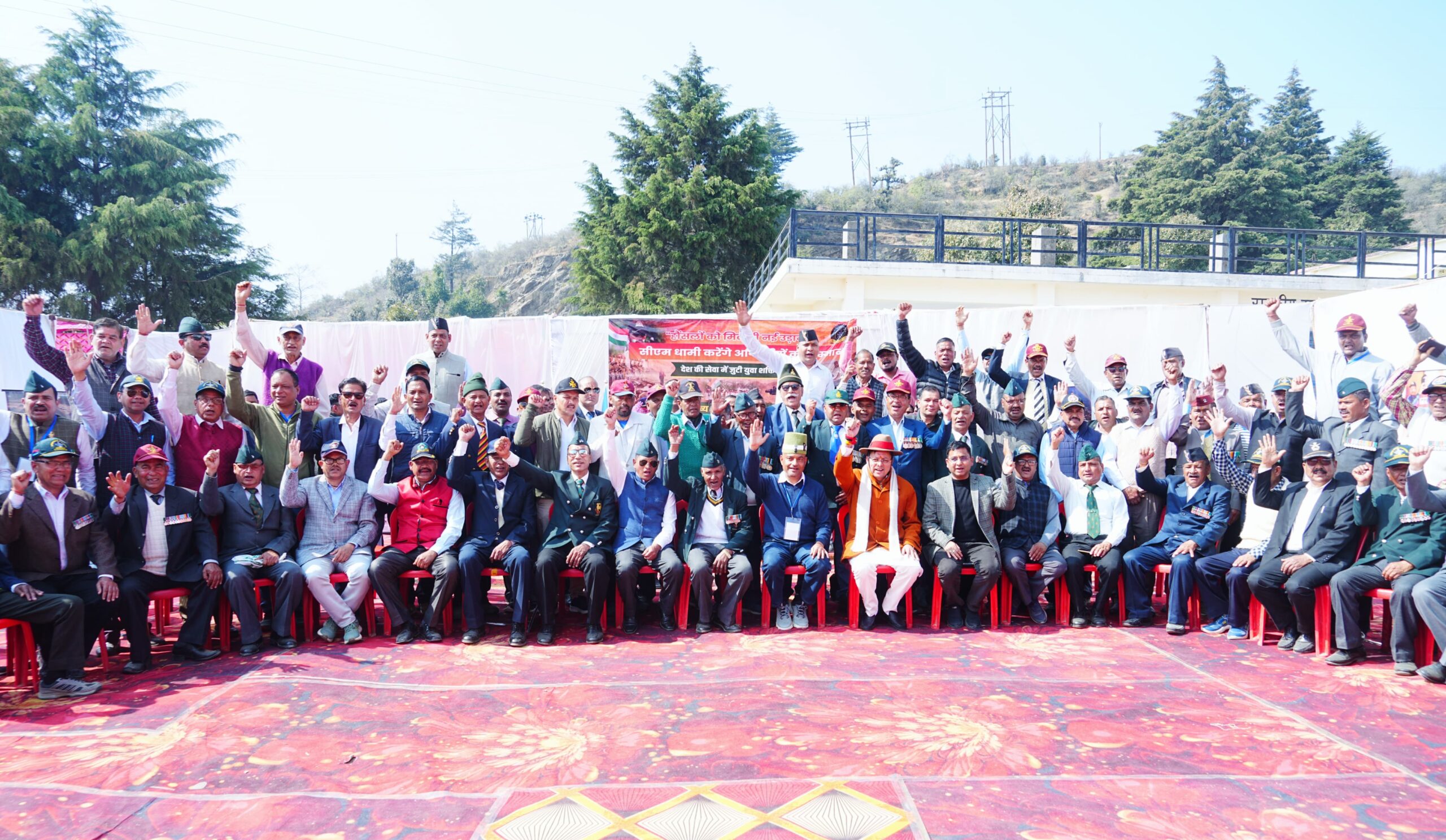 मुख्यमंत्री ने भराड़ीसैंण में अग्निवीर कैडेट्स से किया संवाद*  *अग्निवीरों के भविष्य की सुरक्षा करना सरकार की जिम्मेदारी : मुख्यमंत्री*